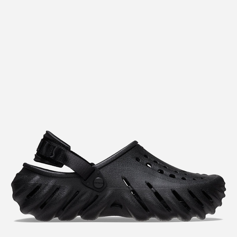 Жіночі крокси Crocs Echo Clog Blk 207937-001 36-37 (M4/W6) 22 см Black від Rozetka на платформі USKIDKA Акція на Жіночі крокси Crocs Echo Clog Blk 207937-001 36-37 (M4/W6) 22 см Black від Rozetka