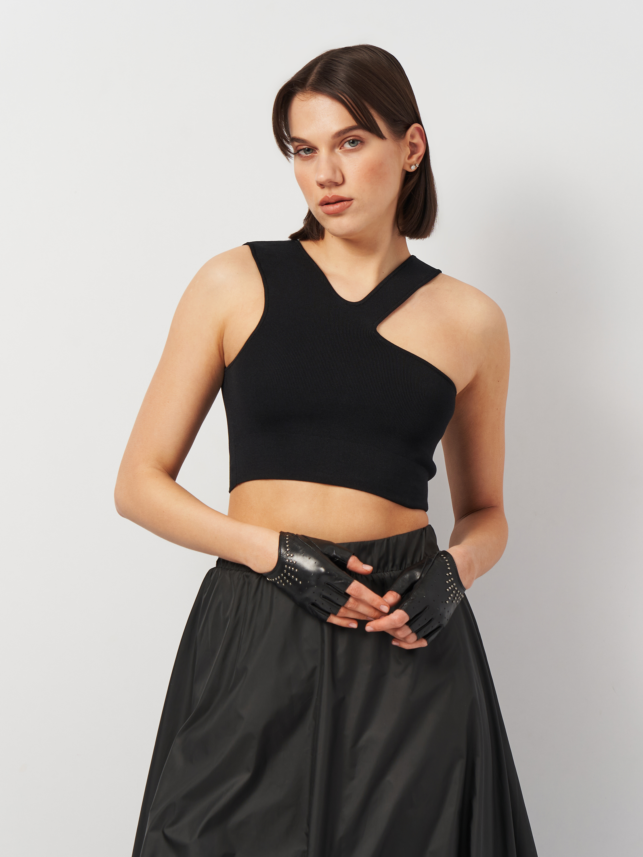 Кроп топ жіночий Zara 2142/418 S Чорний від Rozetka на платформі USKIDKA Акція на Кроп топ жіночий Zara 2142/418 S Чорний від Rozetka