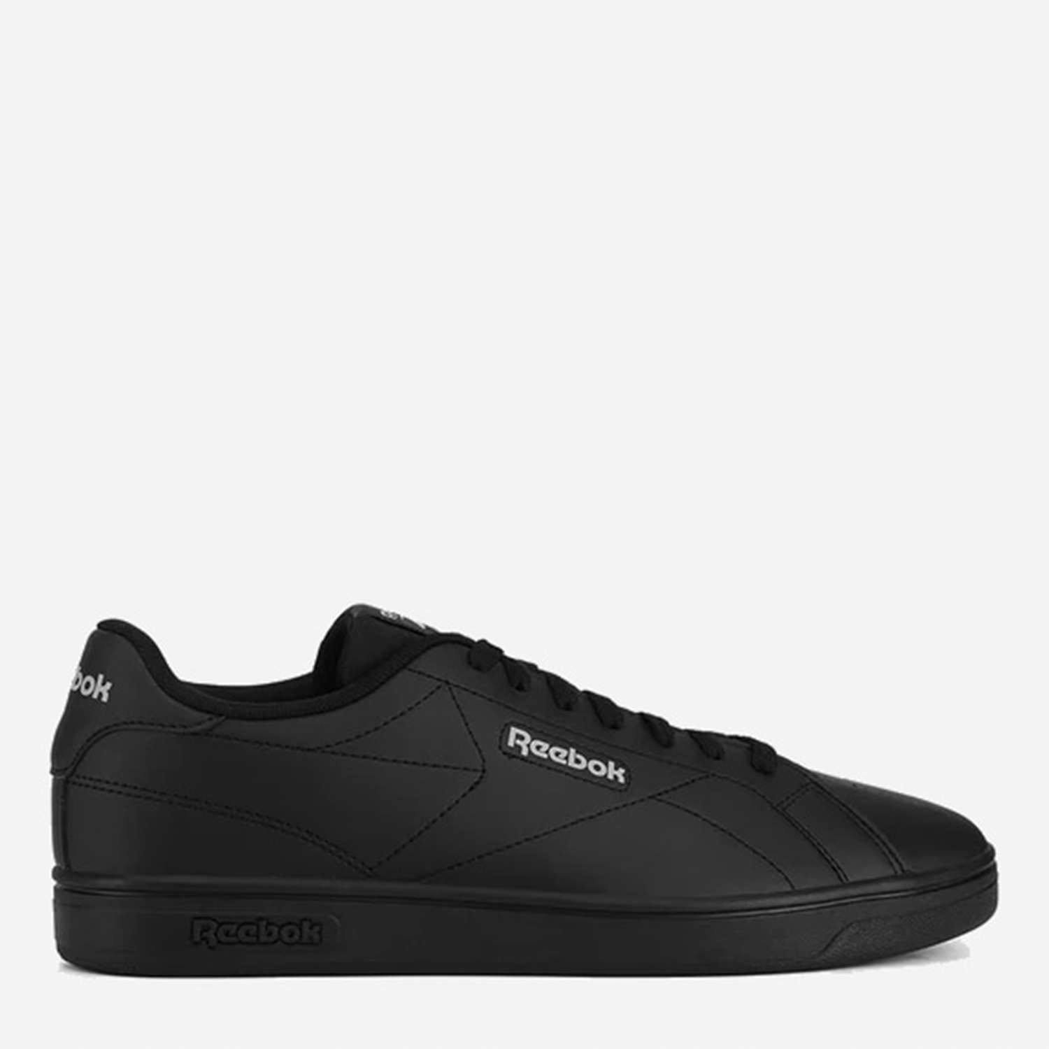 Акція на Чоловічі кеди низькі Reebok 4M,Reebok Court Clean 100074370 41 (8.5US) 26.5 см Чорні від Rozetka