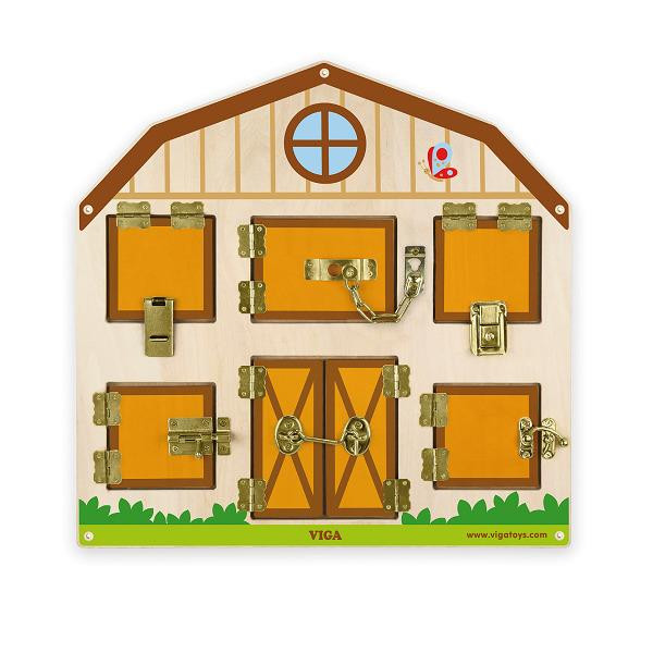 

Игрушка настенная бизиборд "Открой замок" (51627)