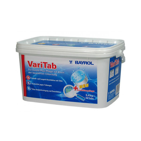 

Средство по уходу за водой Bayrol VARI TAB 5,4кг