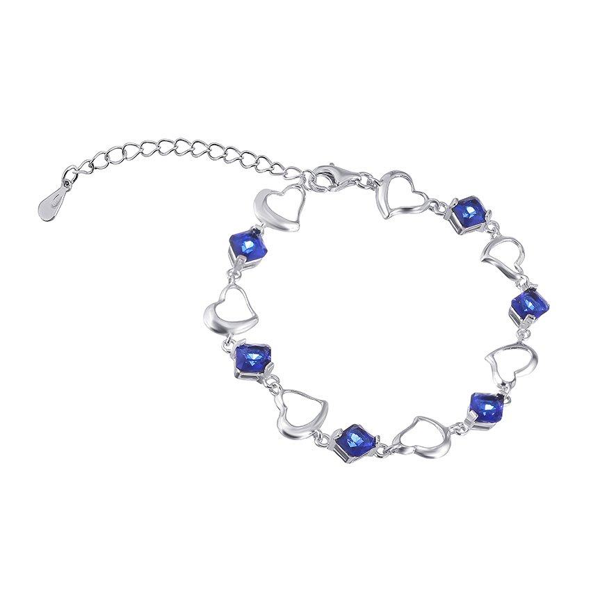 

Серебряный браслет Silvex925 с фианитом модели Б2ФС/422