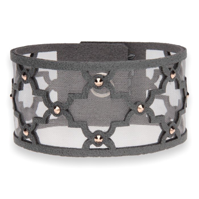 

Браслет из алькантары SPARK Arabesque Small со Swarovski модели BARBM1HRG