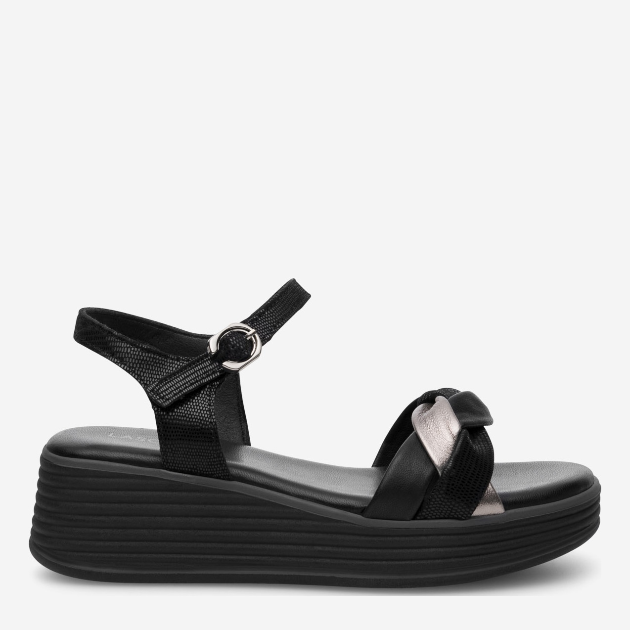 Жіночі сандалії Lasocki WB-DANA-02 41 26.8 см Чорні від Rozetka на платформі USKIDKA Акція на Жіночі сандалії Lasocki WB-DANA-02 41 26.8 см Чорні від Rozetka