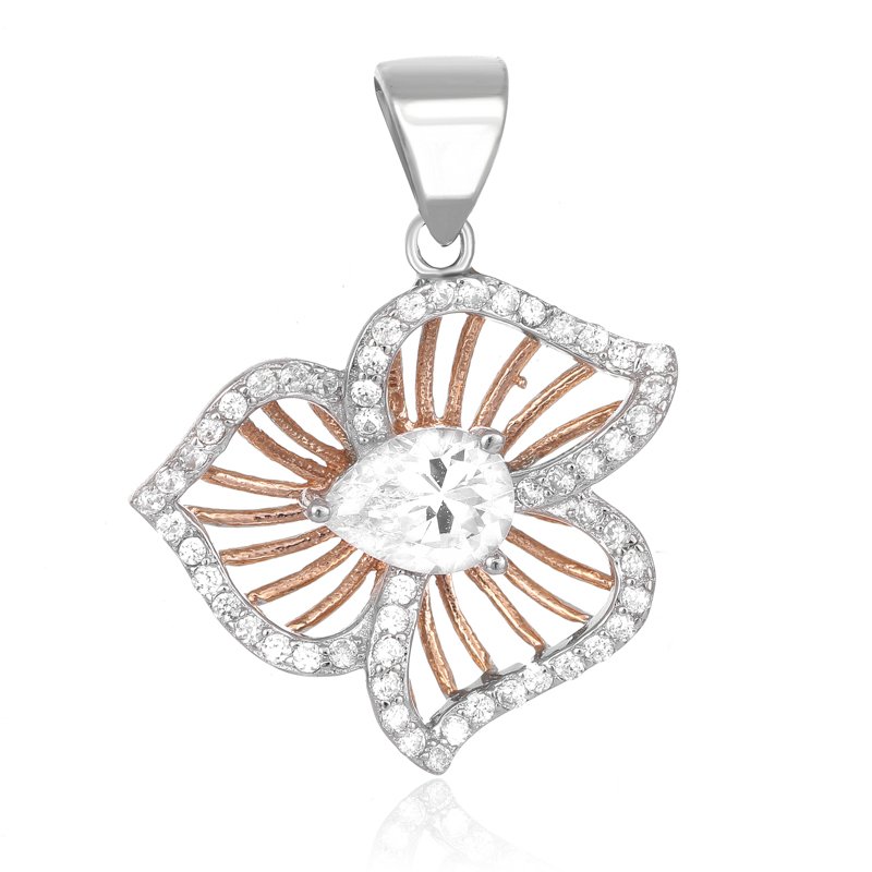 

Серебряная подвеска Silvex925 с фианитом модели ПК23Ф/480