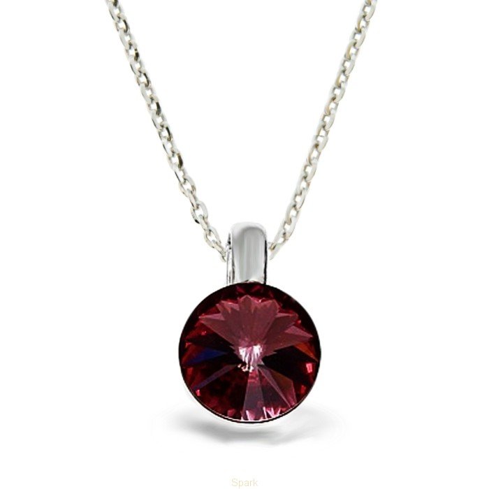 

Серебряный кулон c цепочкой SPARK CANDY со Swarovski модели N112212AP