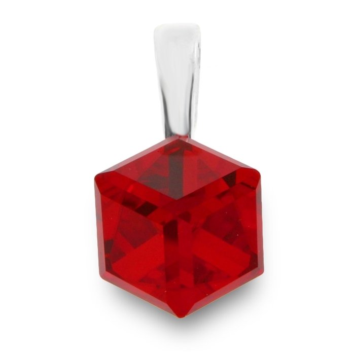 

Серебряная подвеска SPARK Cube со Swarovski модели WJ48418SI