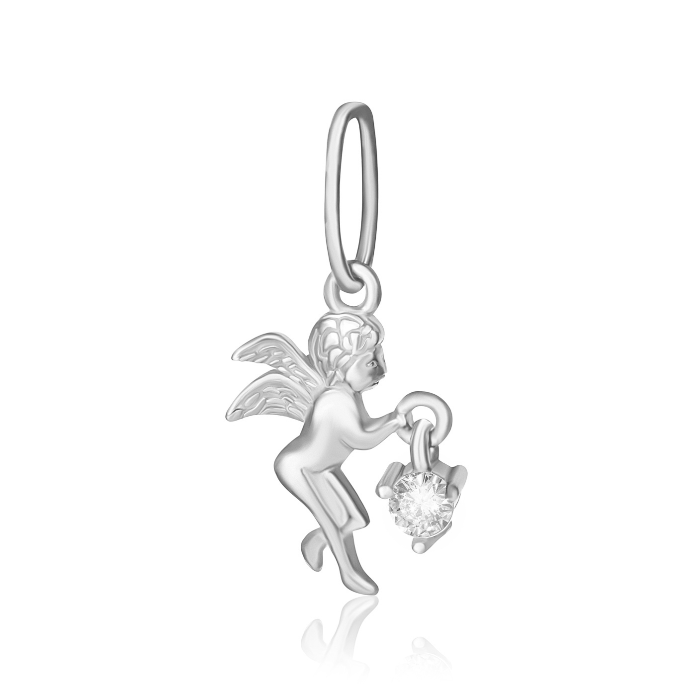 

Серебряная подвеска Silvex925 с фианитом Ангел модели П2Ф/134