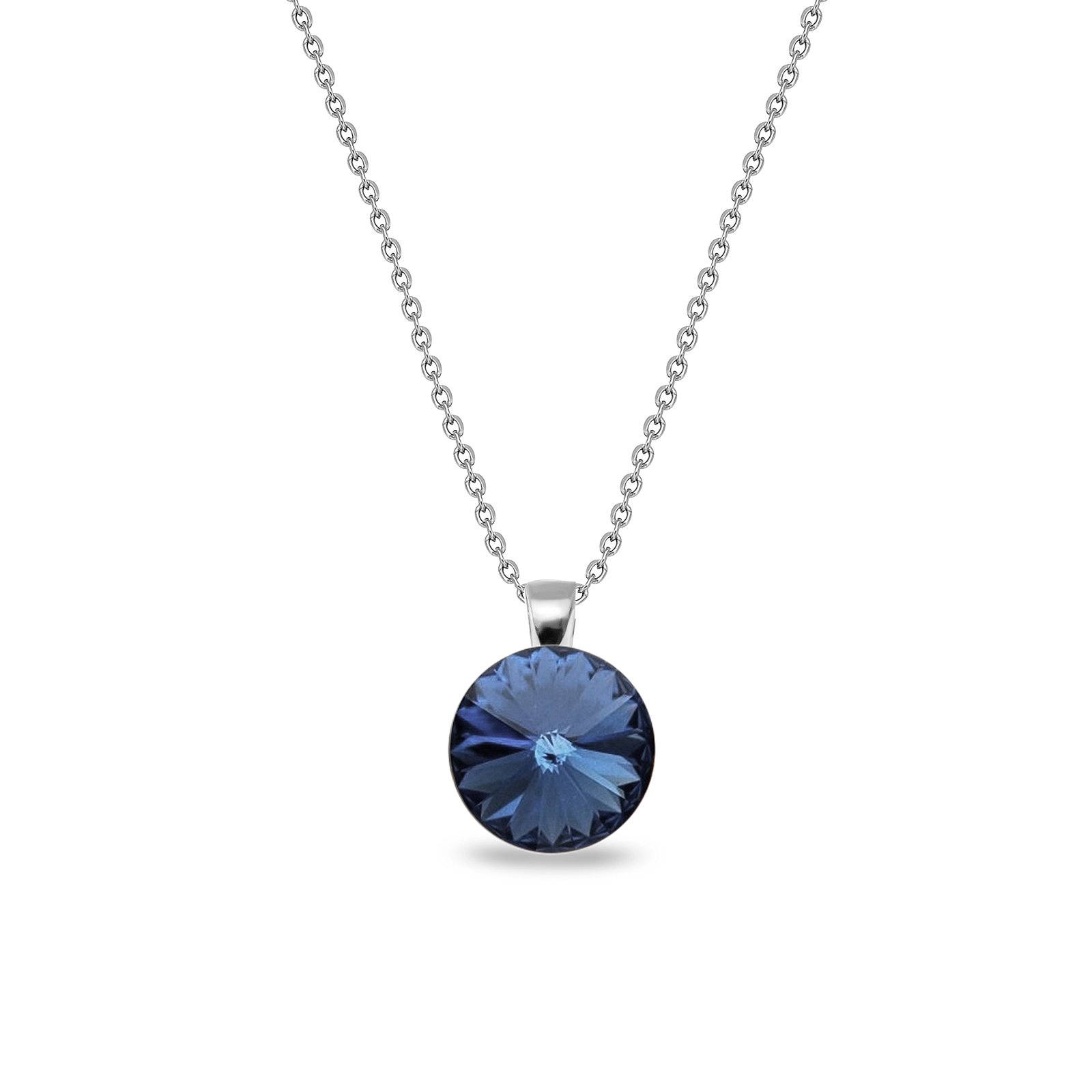

Серебряный кулон c цепочкой SPARK CANDY со Swarovski модели N112212DB