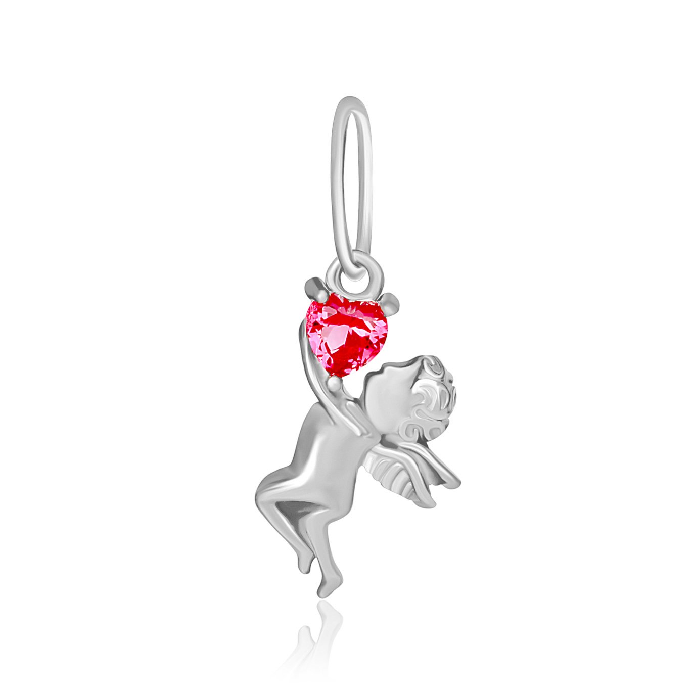 

Серебряная подвеска Silvex925 с фианитом Ангел модели П2ФРу/135