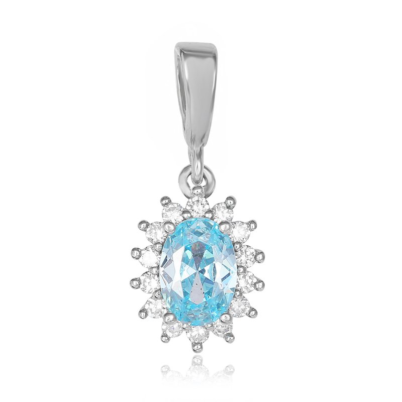 

Серебряная подвеска Silvex925 с фианитом модели ПК2ФТ/375