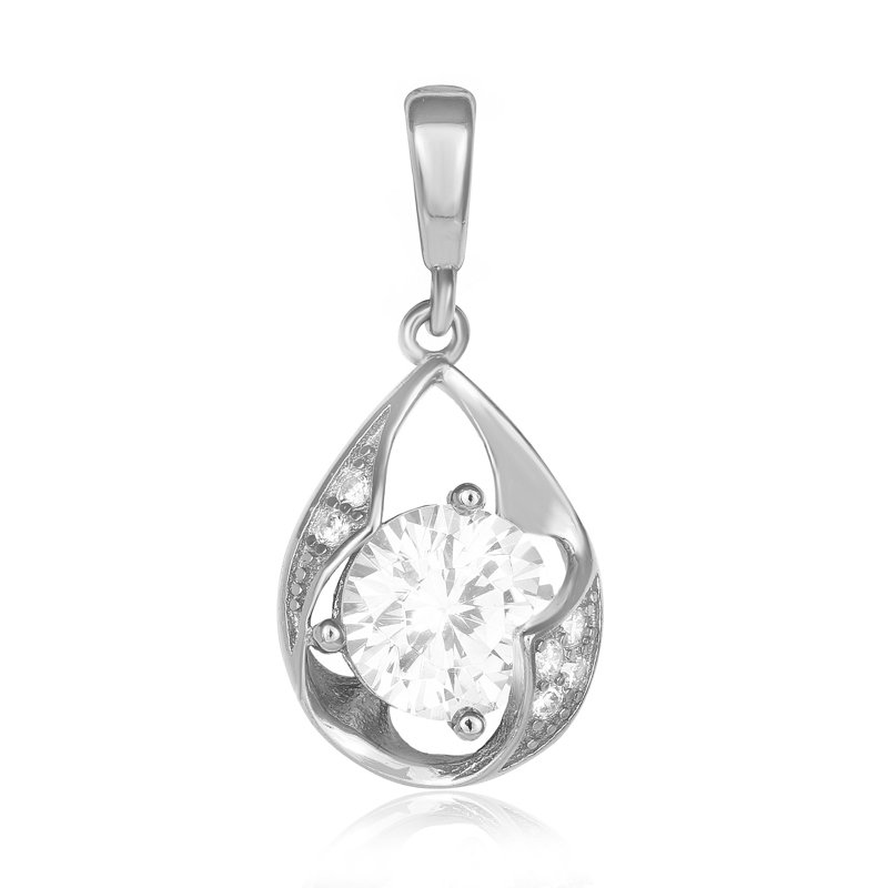 

Серебряная подвеска Silvex925 с фианитом модели П2Ф/499А