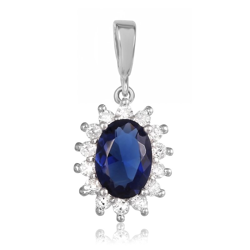 

Серебряная подвеска Silvex925 с фианитом модели ПК2ФС/375