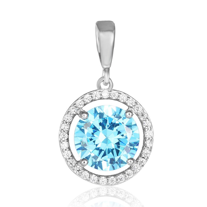 

Серебряная подвеска Silvex925 с фианитом модели ПК2ФТ/398