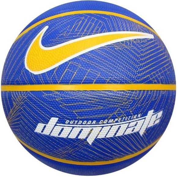

Мяч баскетбольный Nike Dominate N000116543707 №7 Желто-синий