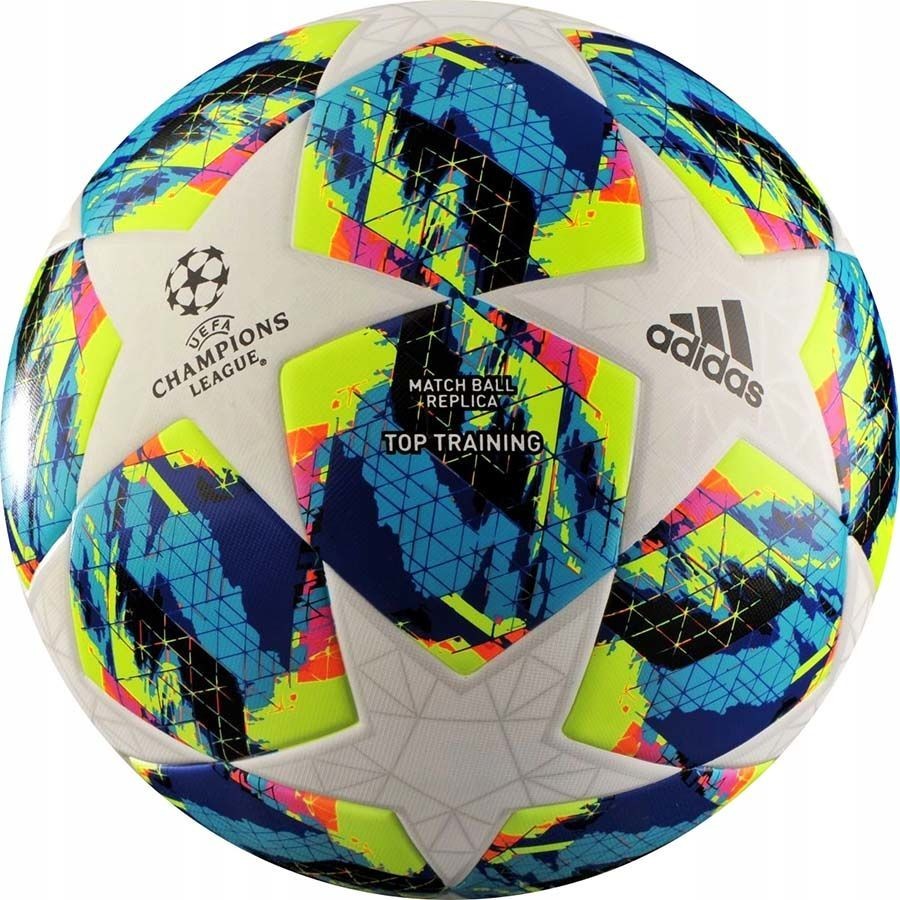 

Мяч футбольный Adidas Finale 20 Top Training DY2551 №5 Бело-синий