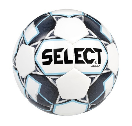 

Мяч футбольный для детей Select Delta №4 Бело-синий