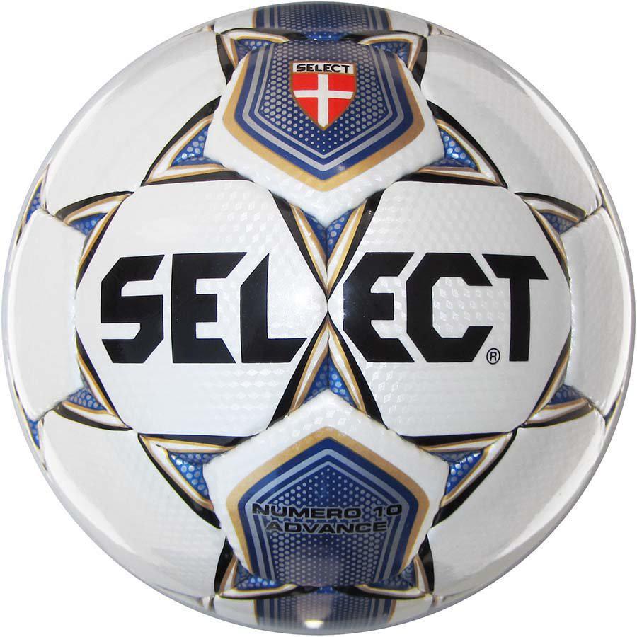

Мяч футбольный для детей Select Numero 10 Advance №4 Белый (1012)