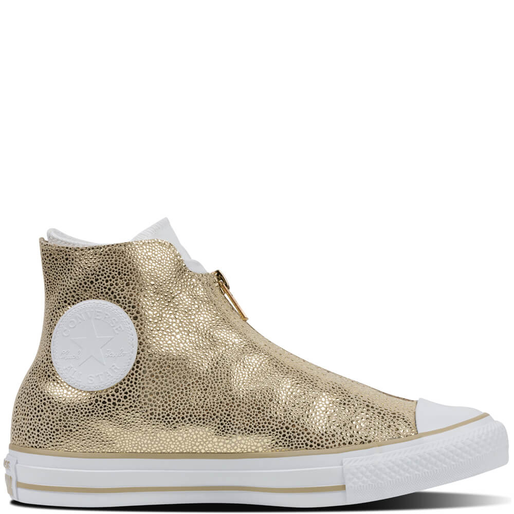

Кеды Converse Золотые Кожаные Конверсы 553461C Размер 39.5