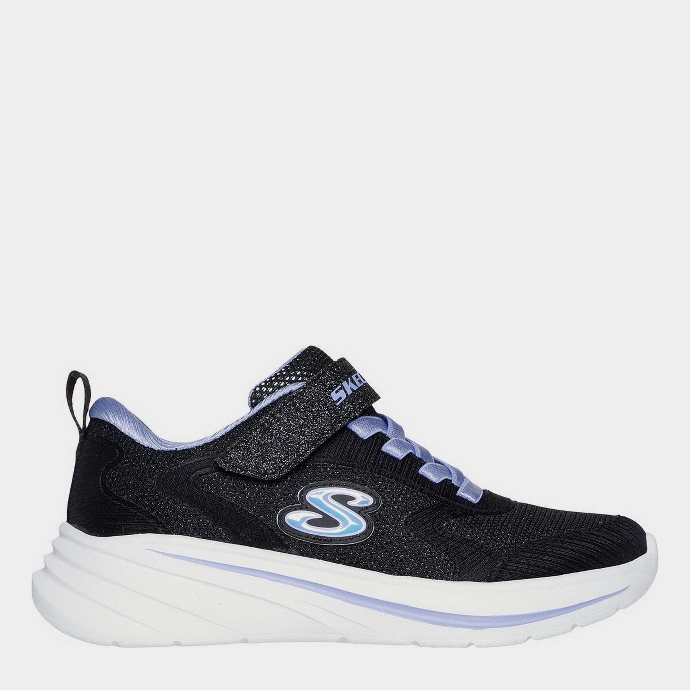 Акція на Дитячі кросівки для дівчинки Skechers Wave 92 303557L BLK 28.5 Чорні від Rozetka