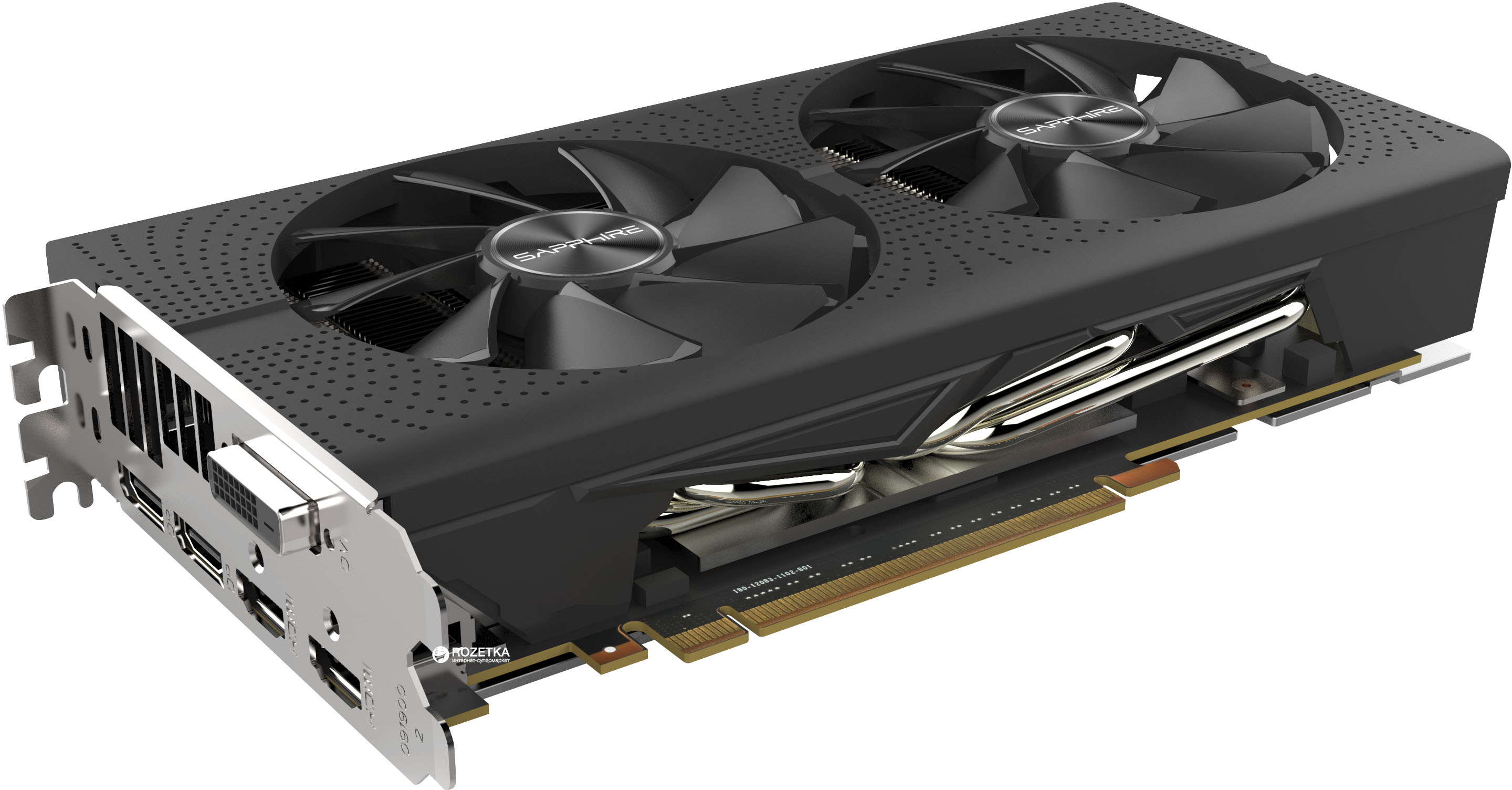 Видеокарта Sapphire PCI-Ex Radeon RX 580 Pulse 8GB GDDR5 (256bit)  (1366/8000) (DVI, 2 x HDMI, 2 x DisplayPort) (11265-05-20G) – отзывы  покупателей | ROZETKA