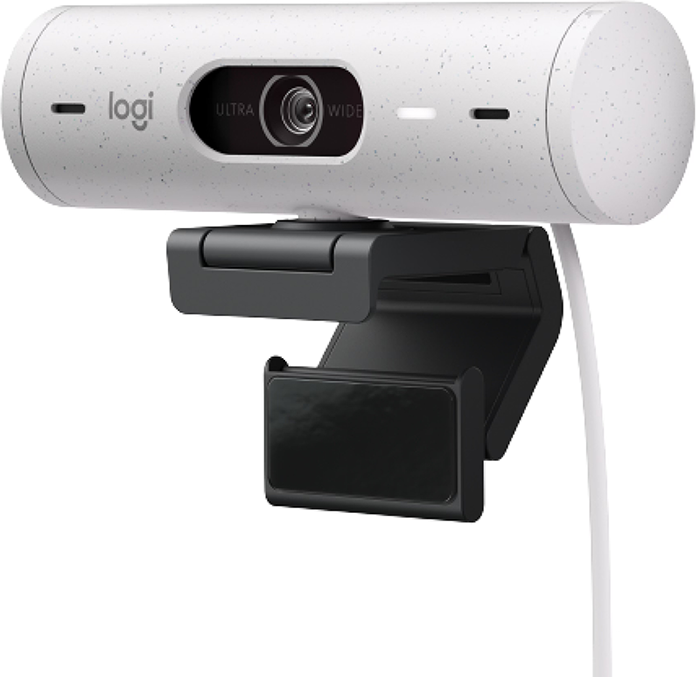 Веб-камера Logitech Brio 500 Off White (960-001428) — фото 1