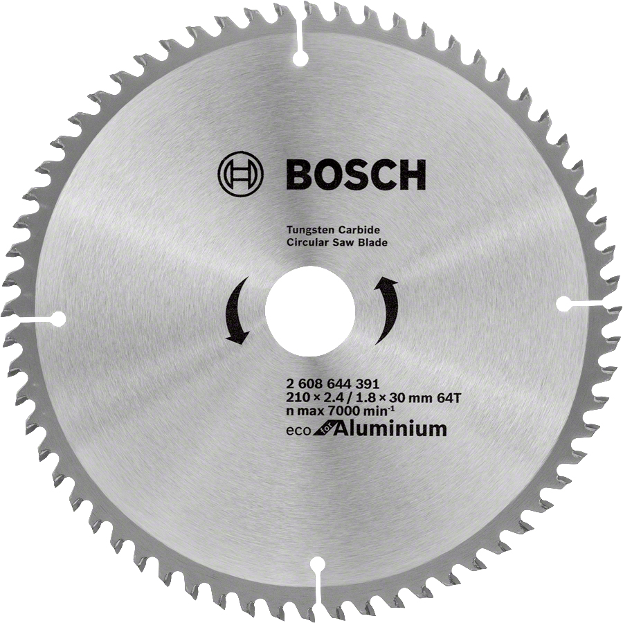 

Диск пиляльний Bosch Eco AL 210x30-64T