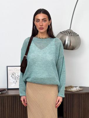 Джемпер жіночий ARTKNIT Soft S/M Бірюзовий від Rozetka на платформі USKIDKA Акція на Джемпер жіночий ARTKNIT Soft S/M Бірюзовий від Rozetka