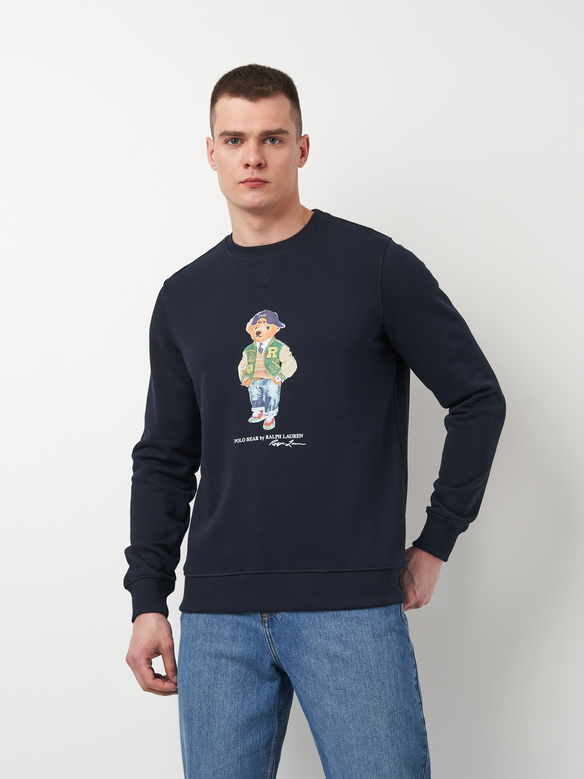Світшот чоловічий Polo Ralph Lauren 11420.3 L Темно-синій від Rozetka на платформі USKIDKA Акція на Світшот чоловічий Polo Ralph Lauren 11420.3 L Темно-синій від Rozetka