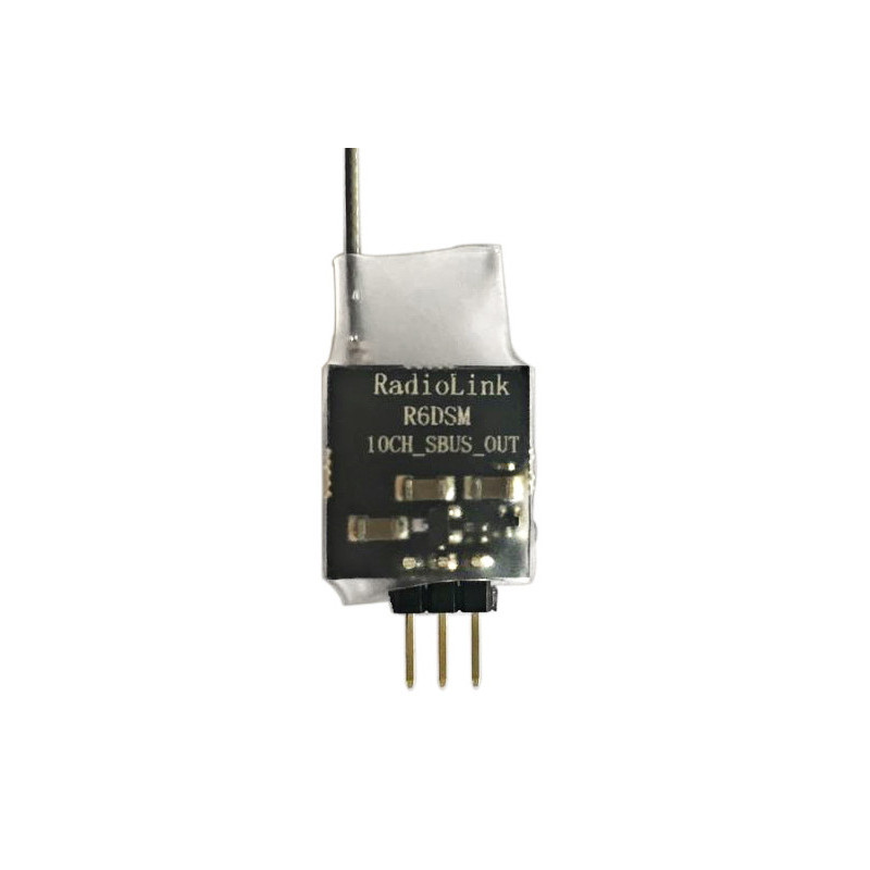 

Приемник мини Radiolink R6DSM SBUS для авиамоделей (RLK-R6DSM)