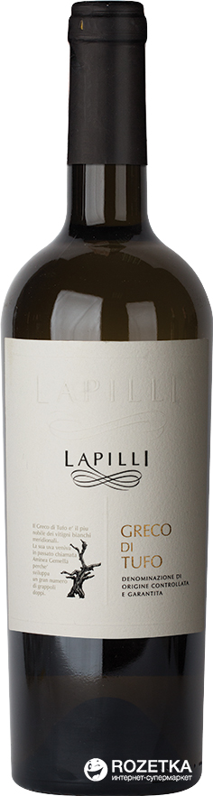 Акція на Вино Lapilli Greco Di Tufo Lapilli белое сухое 0.75 л 13% (8008863046427) від Rozetka UA