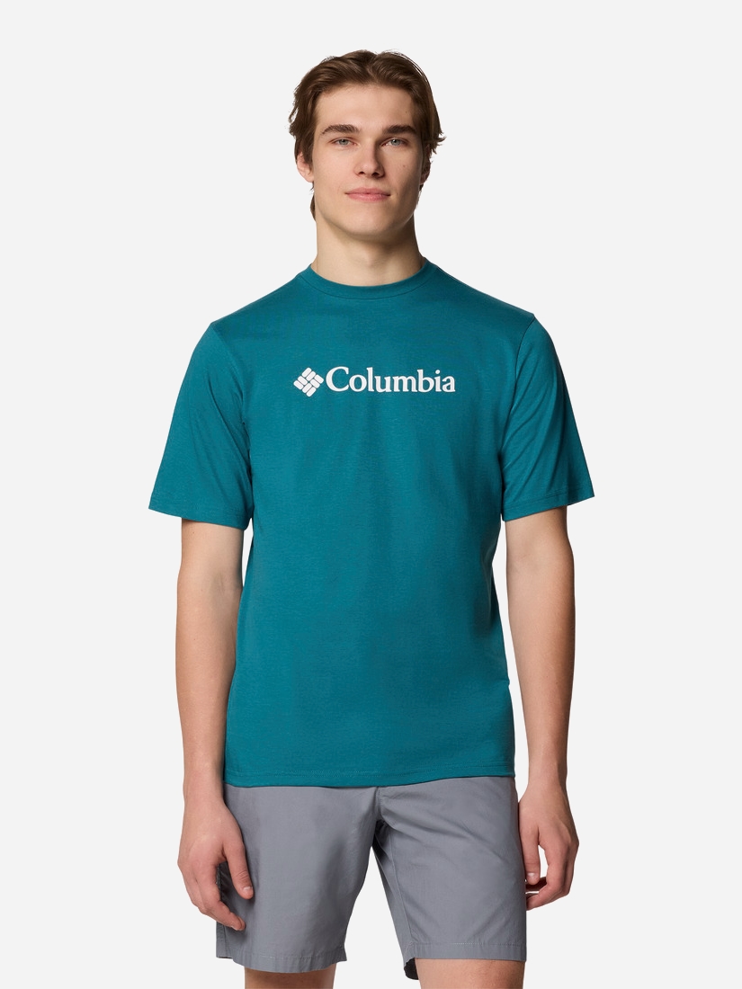 Футболка бавовняна довга чоловіча Columbia CSC Basic Logo™ 1680051-364 L Смарагдова від Rozetka на платформі USKIDKA Акція на Футболка бавовняна довга чоловіча Columbia CSC Basic Logo™ 1680051-364 L Смарагдова від Rozetka