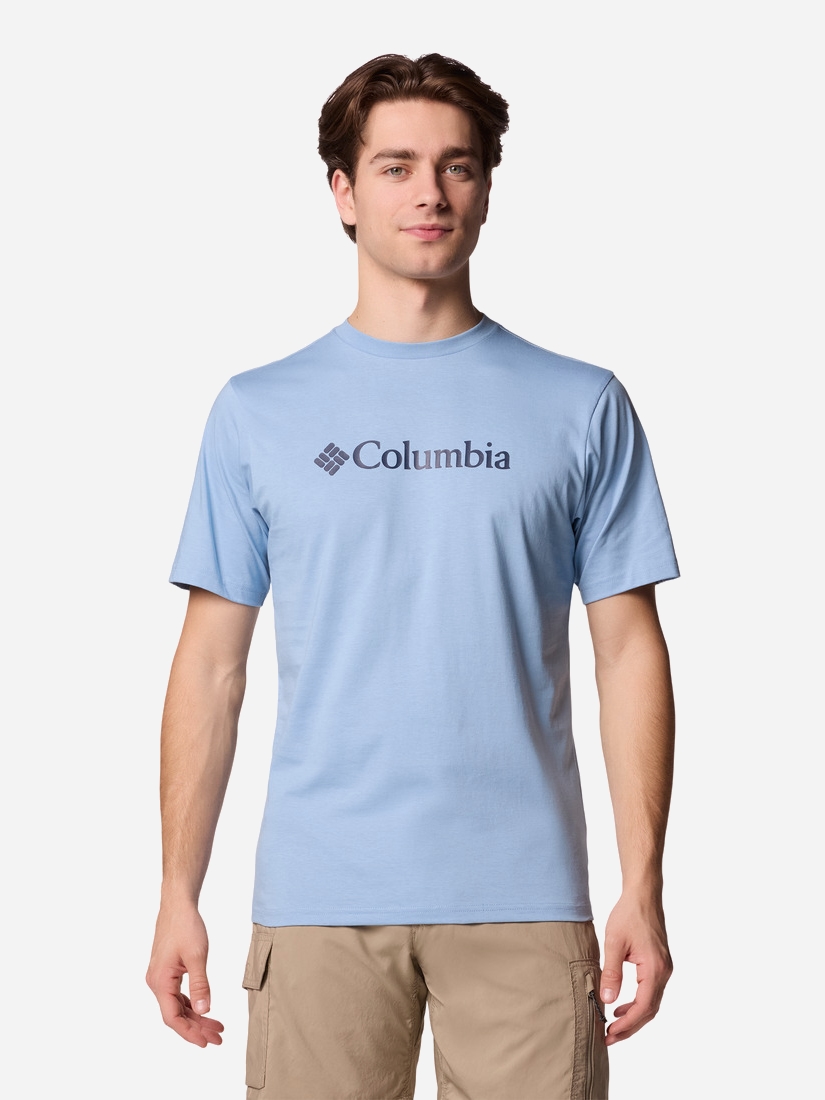 Футболка бавовняна довга чоловіча Columbia CSC Basic Logo™ 1680051CLB-431 2XL Блакитна від Rozetka на платформі USKIDKA Акція на Футболка бавовняна довга чоловіча Columbia CSC Basic Logo™ 1680051CLB-431 2XL Блакитна від Rozetka