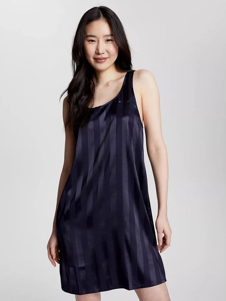 Домашня сукня жіноча Tommy Hilfiger 319151937 L Синя від Rozetka на платформі USKIDKA Акція на Домашня сукня жіноча Tommy Hilfiger 319151937 L Синя від Rozetka