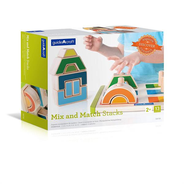 

Набор деревянных блоков Manipulatives Чередование и сочетание (G6735)