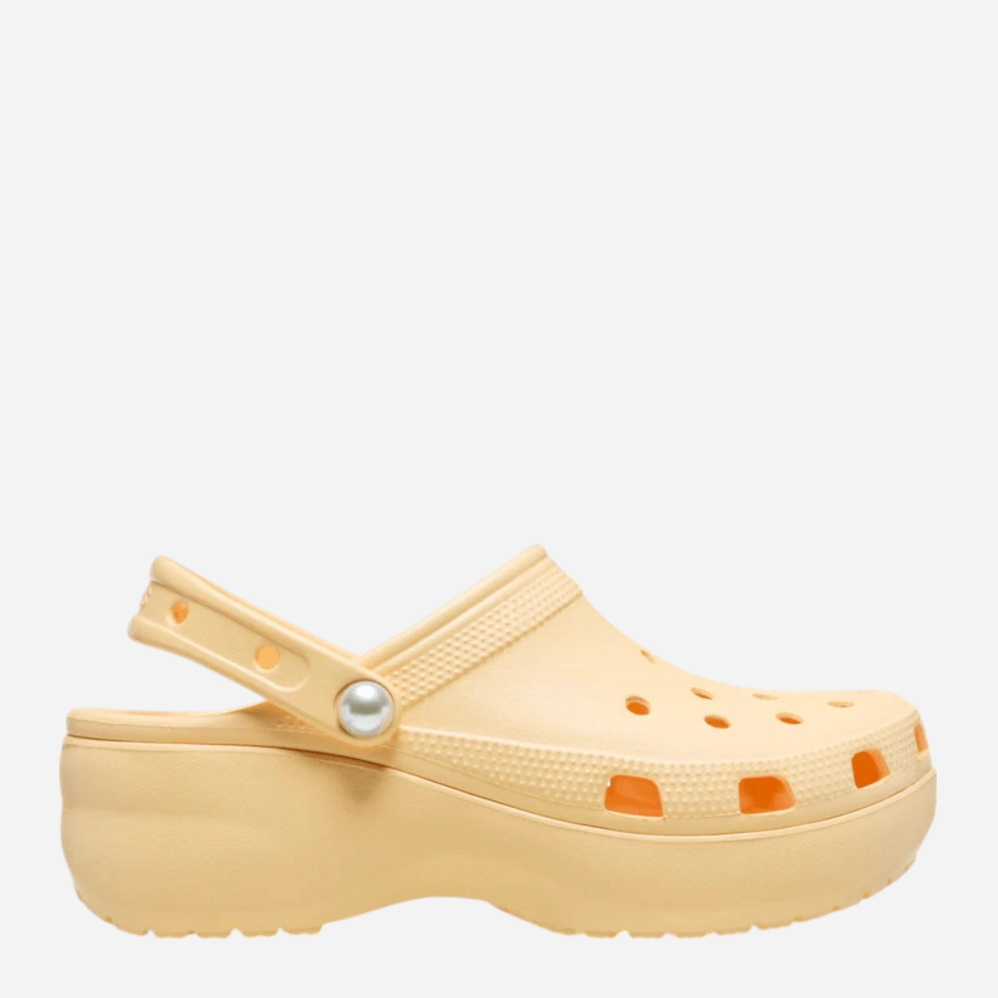 Жіночі крокси Crocs Classic Platform Pearl Clog 211231-78Z 38-39 (W8) Жовті від Rozetka на платформі USKIDKA Акція на Жіночі крокси Crocs Classic Platform Pearl Clog 211231-78Z 38-39 (W8) Жовті від Rozetka