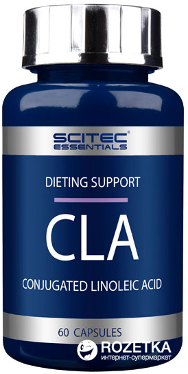 

Жиросжигатель Scitec Nutrition CLA 60 капсул (728633101078)