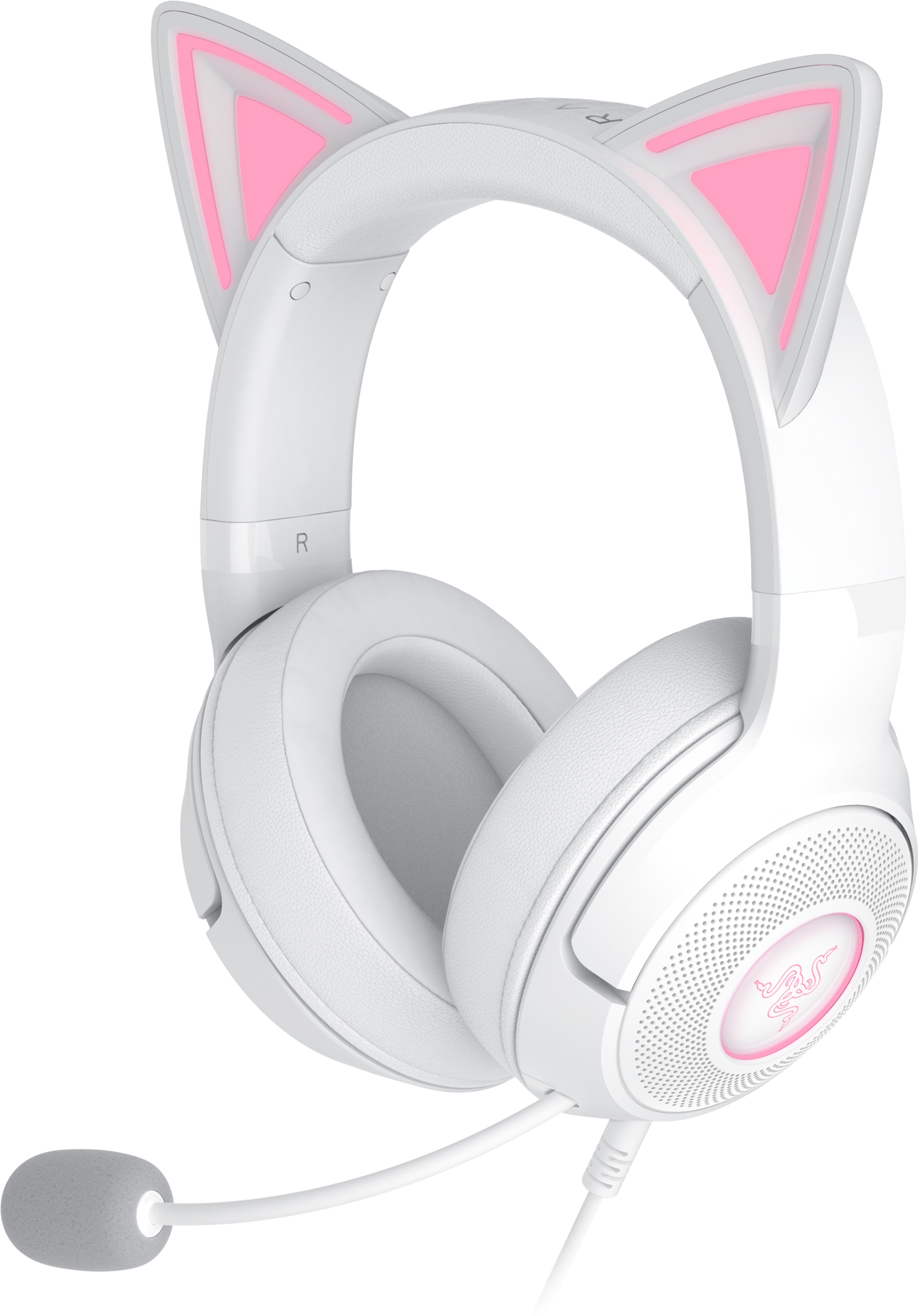 Наушники Razer Kraken Kitty V2 White (RZ04-04730600-R3M1) купить в