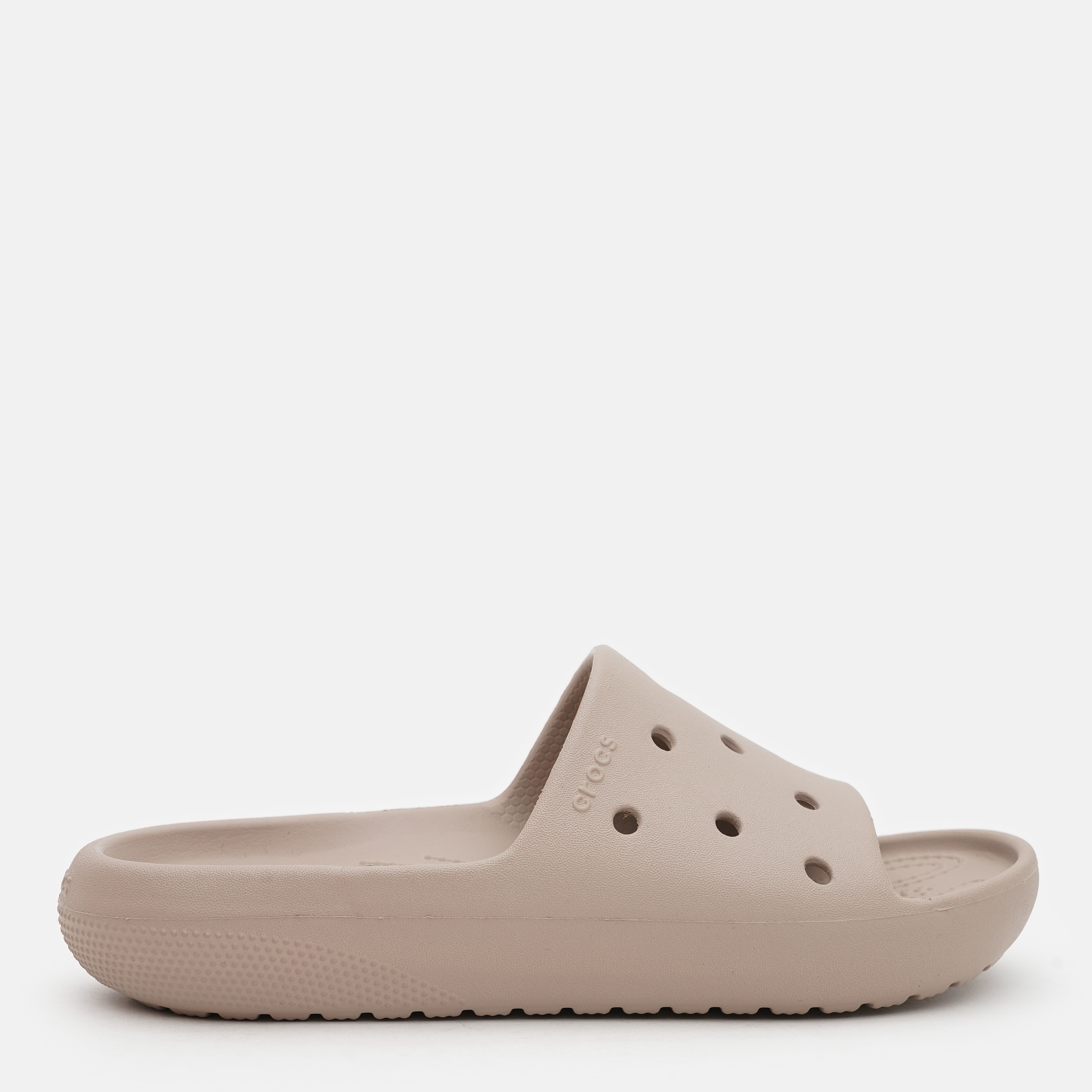 Акція на Жіночі шльопанці для пляжу Crocs Classic Slide v2 Taupe 209401-214 41-42 (M8/W10) 26 см Taupe від Rozetka