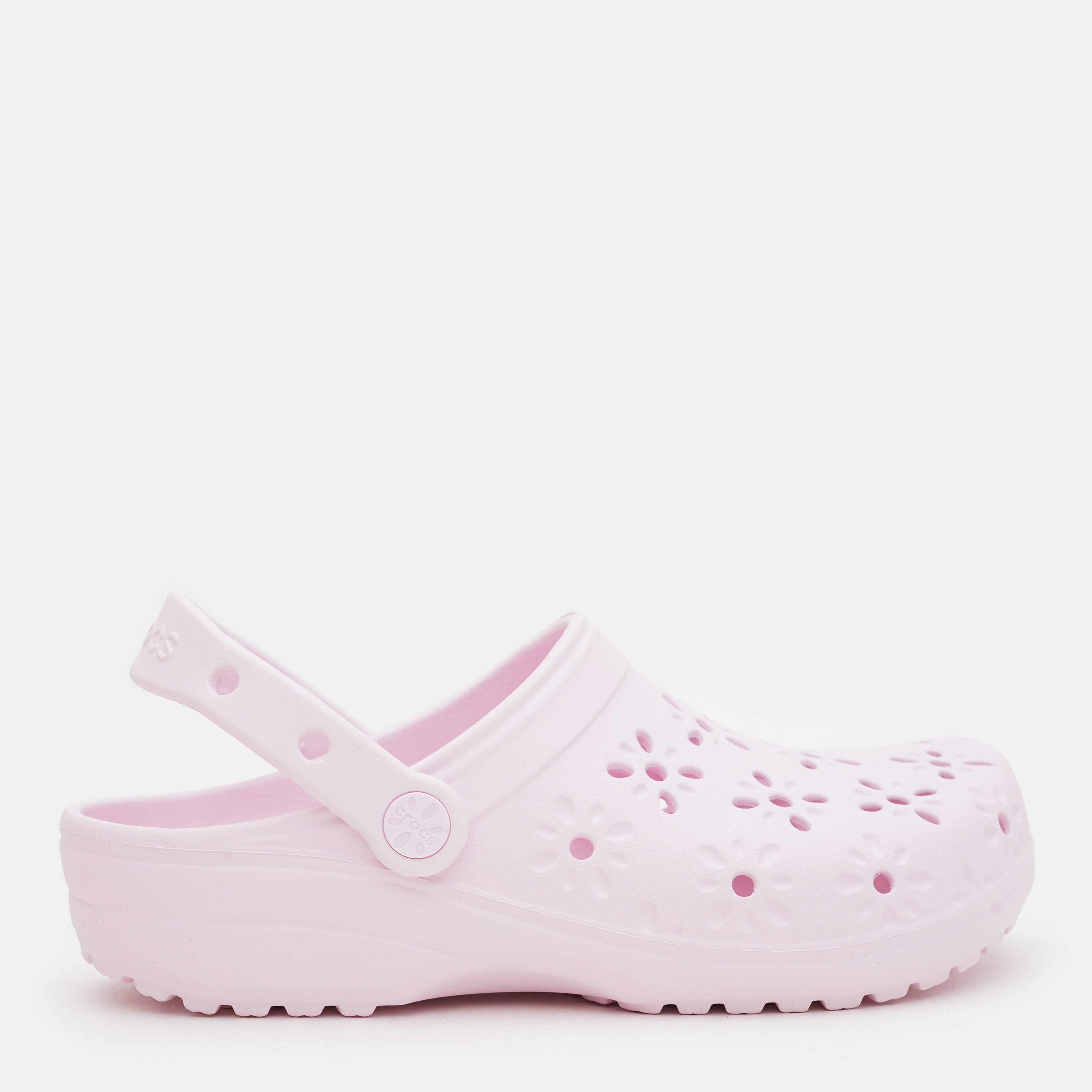 Жіночі крокси Crocs Classic Floral Cut Out Clog PkM 210927-6ZW 42-43 (M9/W11) 27 см Pink Milk від Rozetka на платформі USKIDKA Акція на Жіночі крокси Crocs Classic Floral Cut Out Clog PkM 210927-6ZW 42-43 (M9/W11) 27 см Pink Milk від Rozetka
