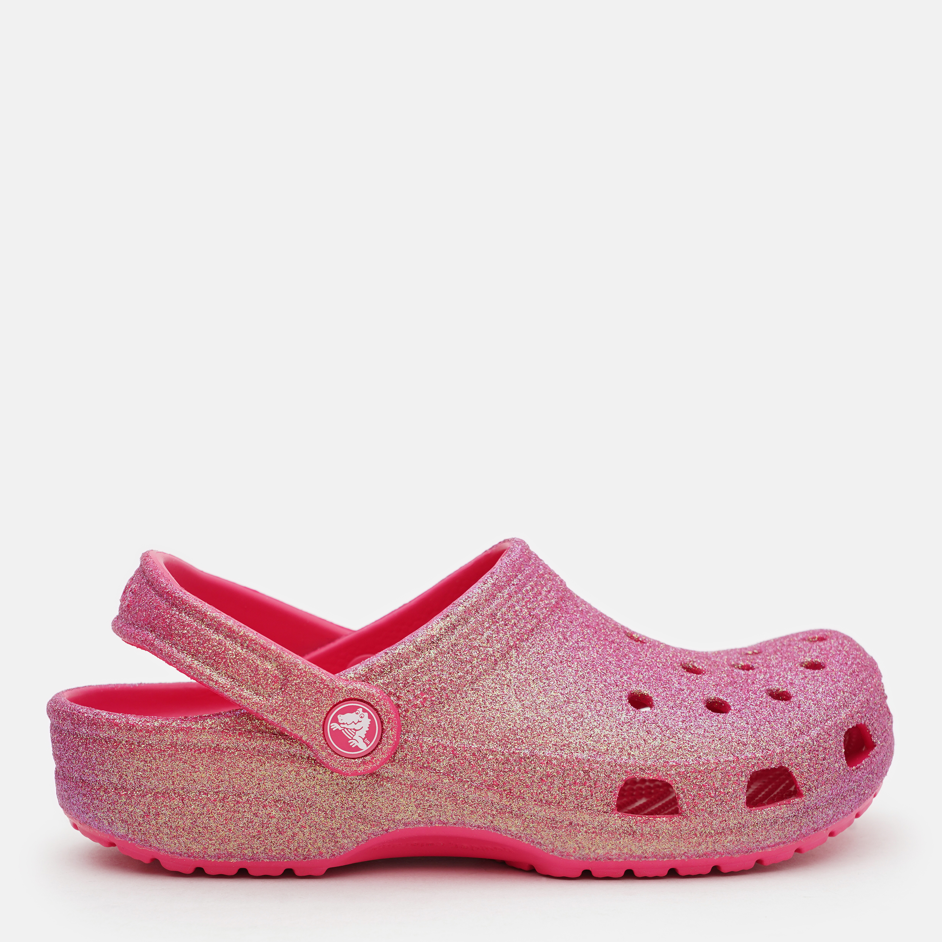 Жіночі крокси Crocs Classic Iridescent Glitter Cg Dgf 211005-6ZQ 37-38 (M5/W7) 23 см Dragon Fruit від Rozetka на платформі USKIDKA Акція на Жіночі крокси Crocs Classic Iridescent Glitter Cg Dgf 211005-6ZQ 37-38 (M5/W7) 23 см Dragon Fruit від Rozetka