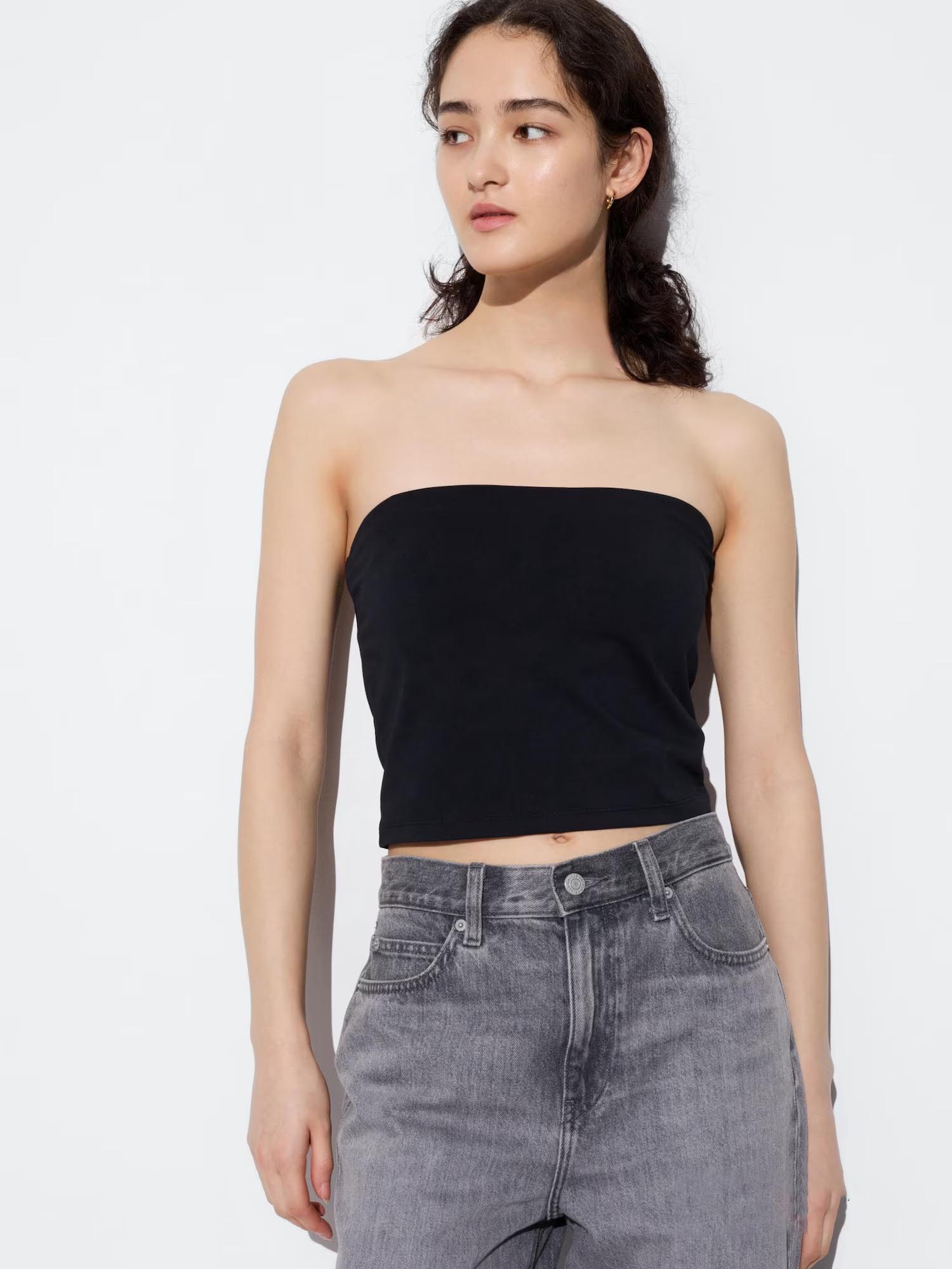 Топ жіночий Uniqlo 9371640 2XL Чорний від Rozetka на платформі USKIDKA Акція на Топ жіночий Uniqlo 9371640 2XL Чорний від Rozetka