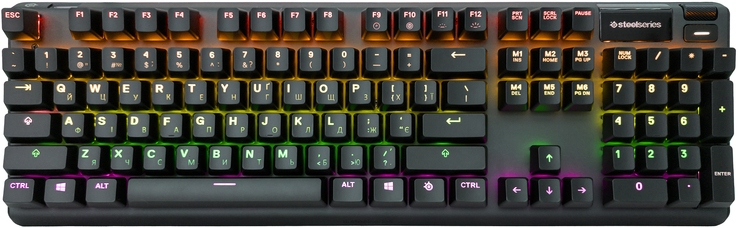 Клавиатура проводная SteelSeries Apex 7 USB (SS64636) – фото