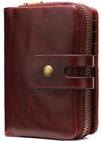 

Женский кошелек кожаный Vintage 14920 Бордовый