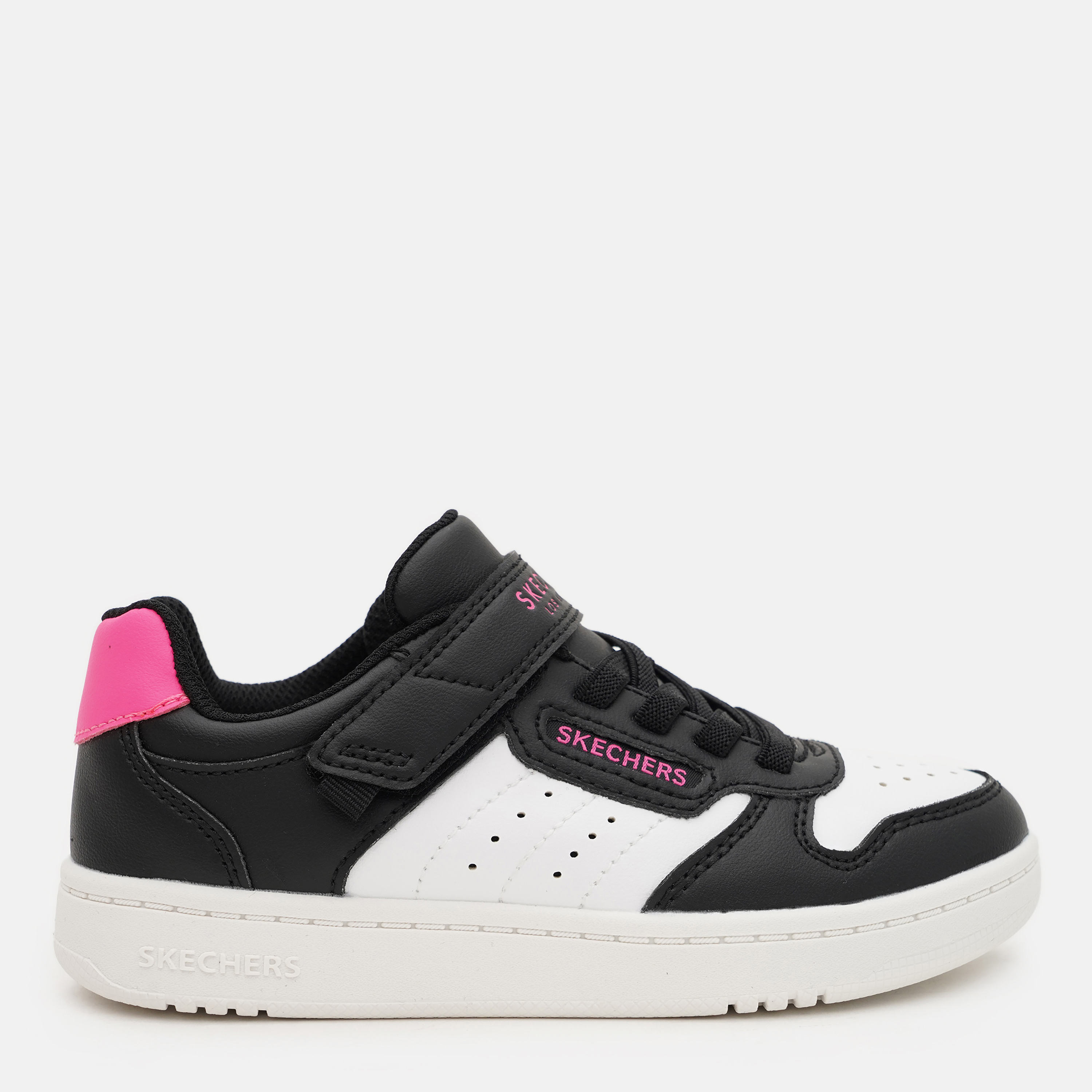Дитячі кеди для дівчинки Skechers Quick Street 310241L BKWP 27.5 Білий/Чорний від Rozetka на платформі USKIDKA Акція на Дитячі кеди для дівчинки Skechers Quick Street 310241L BKWP 27.5 Білий/Чорний від Rozetka