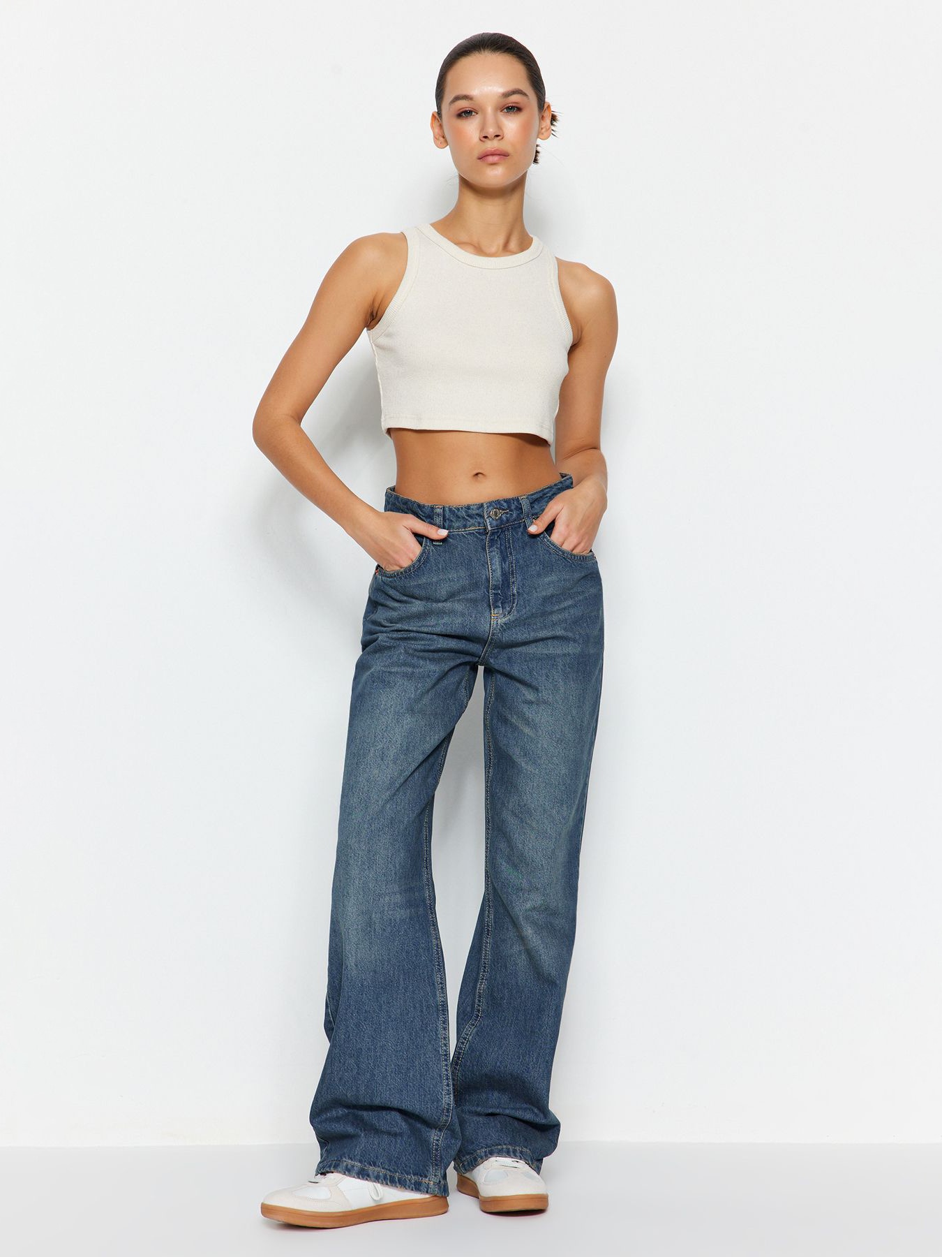 Джинси Baggy жіночі Trendyol TWOSS24JE00050 36 Blue від Rozetka на платформі USKIDKA Акція на Джинси Baggy жіночі Trendyol TWOSS24JE00050 36 Blue від Rozetka