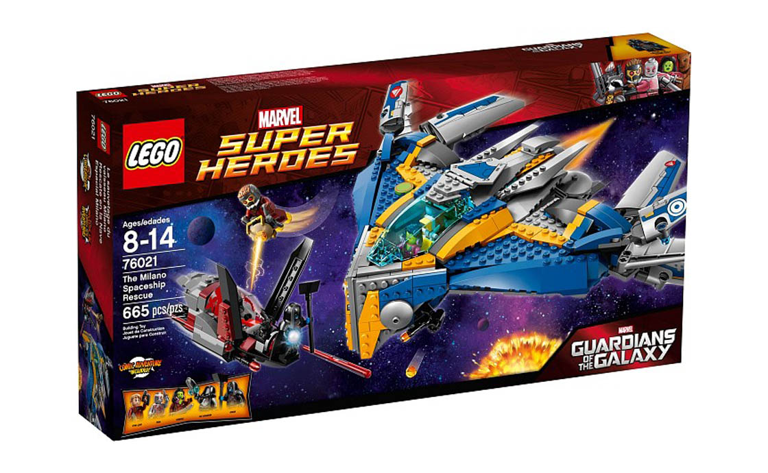 

Конструктор LEGO Порятунок корабля Мілано 665 деталей (76021)