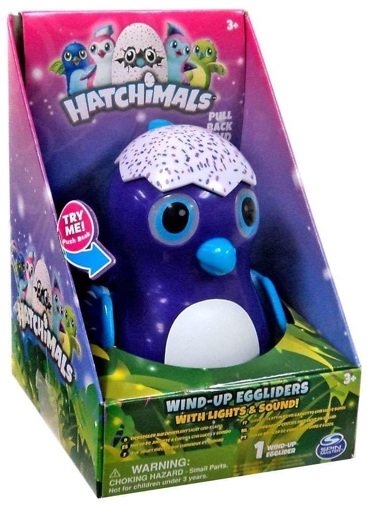

Инерционная игрушка Хетчималс со звуком и светом - Hatchimals, Wind-Up Eggliders, Draggles, Spin Master