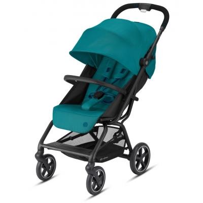 

Коляска Cybex Eezy S + 2 BLK River Blue turquoise (с бампером) (520001709)