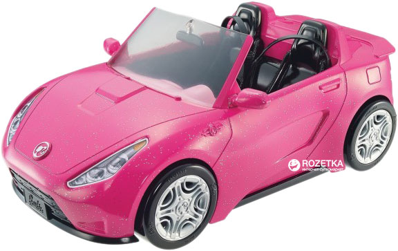 

Блестящий кабриолет Barbie (DVX59)